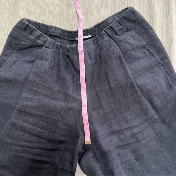 SOLD Pleated Linen Trousers - Picture 6 of 10